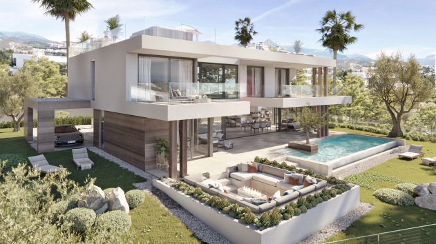Houses in New Golden Mile Marbella