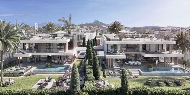 Houses in New Golden Mile Marbella