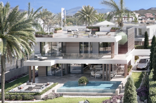 Villa's in New Golden Mile-Marbella Marbella